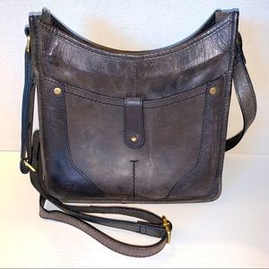 Børn | Black Leather Crossbody